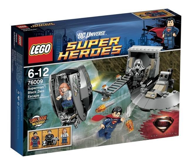 Gambar FF Lego 76009 - Lego Super Heroes - Superman Black Zero Escape dari Sambara Official undefined Tokopedia