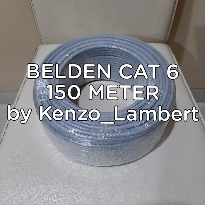 Gambar Kabel LAN UTP cat 6 BELDEN 150 meter /belden cat6 150meter/belden dari Kenzo Lambert undefined Tokopedia
