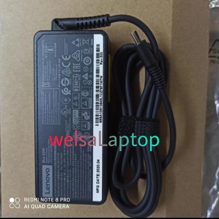 Gambar Adaptor Charger Lenovo Thinkpad X1 Carbon Gen 4 th USB Type C 65W dari Welsa Laptop undefined Tokopedia