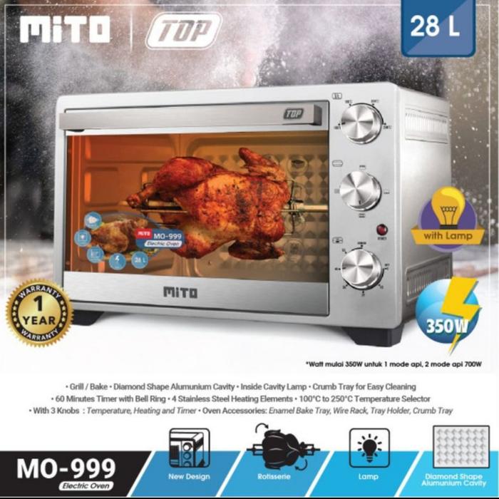 Gambar Mito Oven MO 999 Top dari SINAR ELECTRONIC Pringgan undefined Tokopedia