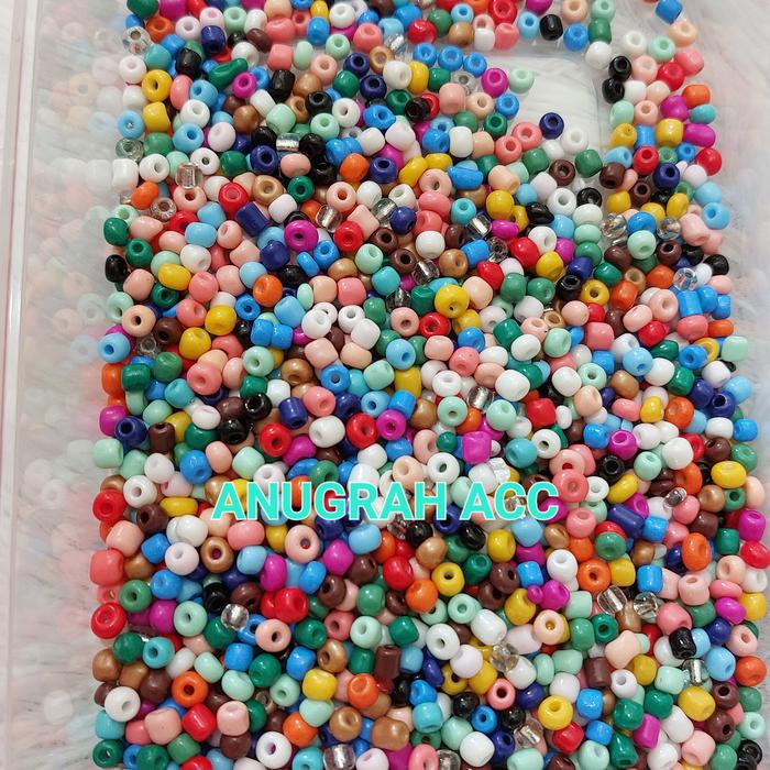 Gambar payet pasir 6o / 4mm part 1 - no 10, 25gram dari ANUGRAH ACC02 undefined Tokopedia