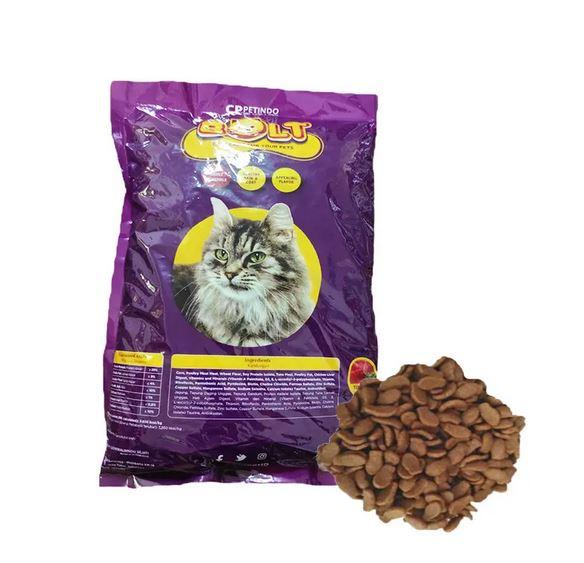 Gambar Bolt Cat Tuna 800GR Ungu / Kuning Ikan Donat Choice Makanan Kucing Dry - UNGU (IKAN) dari Sinar Petstore Medan undefined Tokopedia