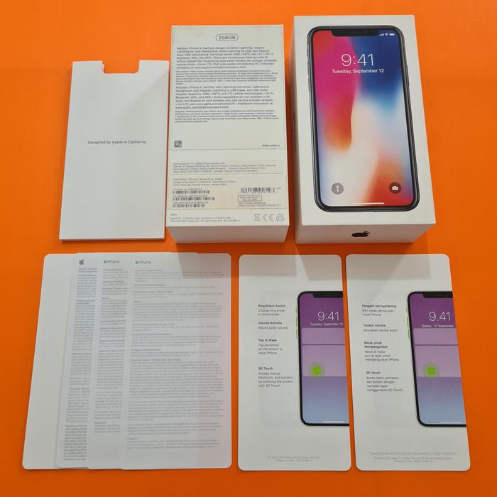 Gambar Dus Box iPhone X 256GB Space Gray iBox Original Copotan dari AbangAndroid undefined Tokopedia