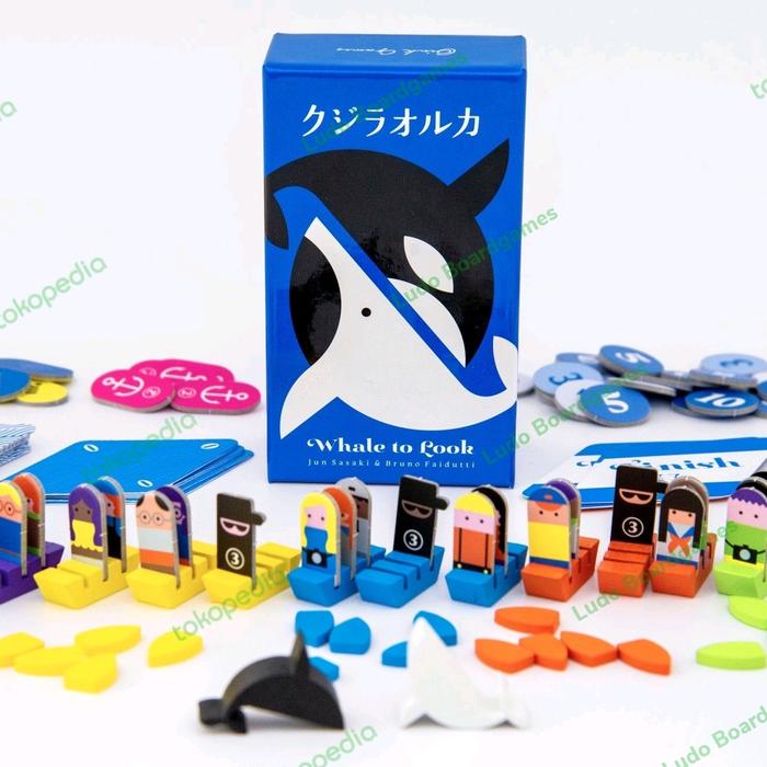 Gambar Whale to Look board game dari Ludo Boardgames undefined Tokopedia