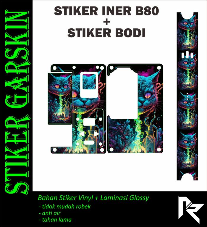 Gambar STIKER PAKET INER + STIKER BODI CENTAURUS B80 - B dari Forza07 store undefined Tokopedia