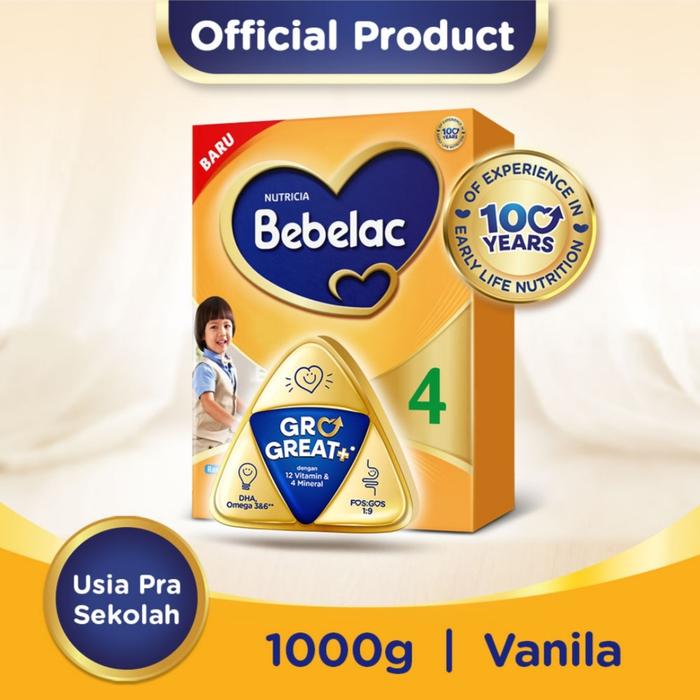 Gambar Bebelac 4 1000gr Vanilla dari NjullLipek undefined Tokopedia