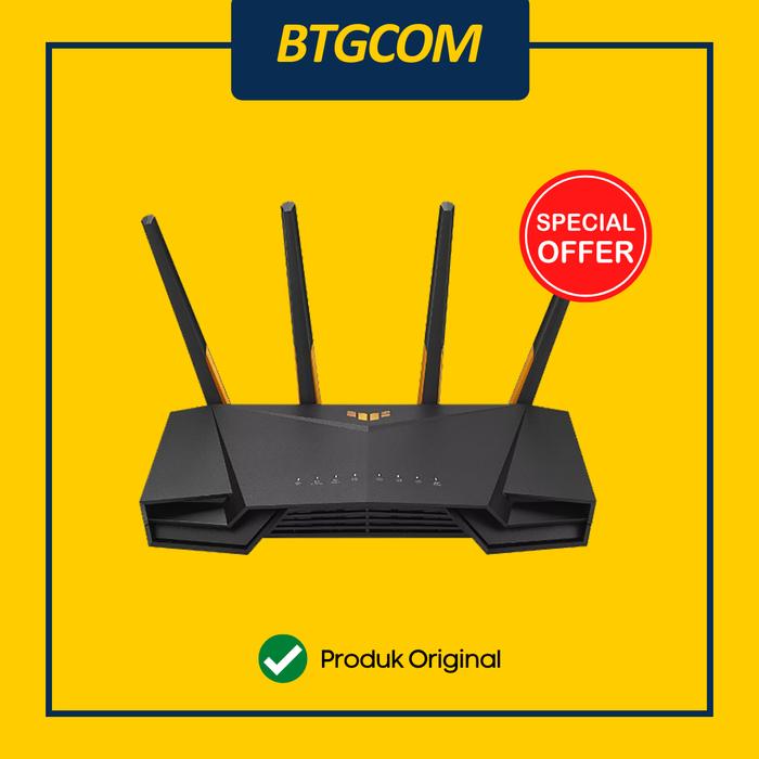 Gambar ASUS TUF-AX4200 DUAL BAND WIFI 6 GAMING ROUTER dari btgcom undefined Tokopedia