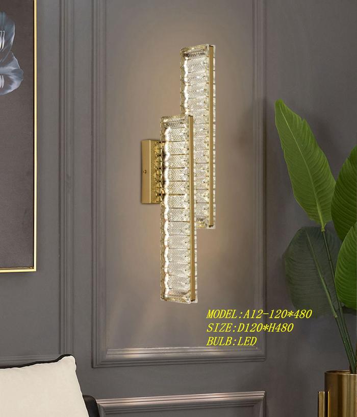 Jual Lampu Dinding Hias MODERN RECTANGLE LED 3 COLOUR wall Lamp - A12 ...