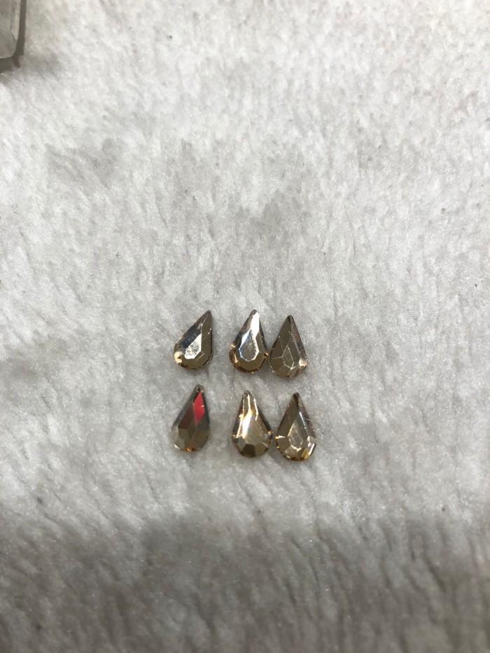 Gambar Torenda Crystal Hotfix Tetes Payet Tempel T2300 (5mm) / Lusin 12 PCS - Golden Shadow dari Torenda Kota Administrasi Jakarta Pusat Tokopedia