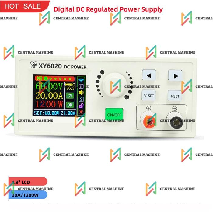 Gambar XY6020 Digital Adjustable DC Regulated Power Supply Constant Voltage dari CENTRAL MASHINE undefined Tokopedia