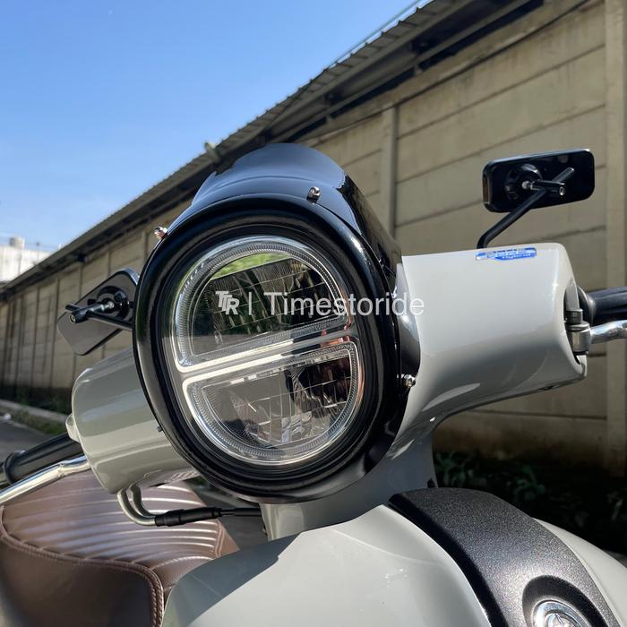 Gambar Sportscreen TTR fazzio headlamp yamaha fazzio - Hitam Pekat dari Timestoride.Shop undefined Tokopedia