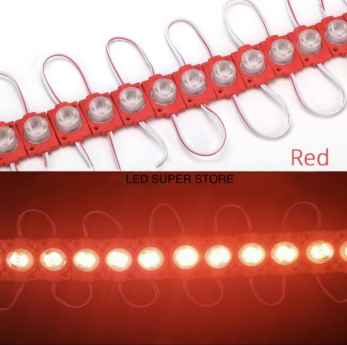 Gambar [100p] Module 1 LED Timbul Kolong 1 Mata GRADE Super 12-24V | 4632 TRUK bak - Merah, 24 VOLT dari LED Super Store undefined Tokopedia