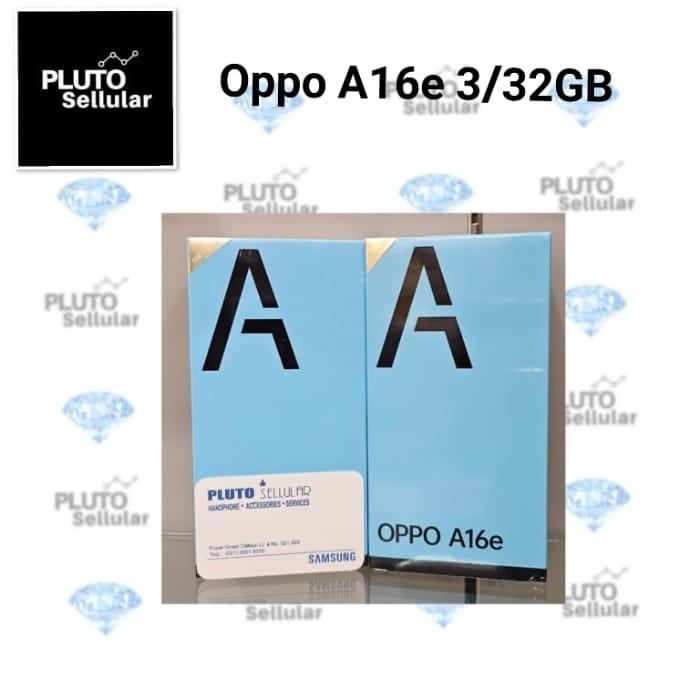Gambar Oppo A16e 3/32GB - Grs resmi Oppo - Biru dari Pluto Sellular undefined Tokopedia
