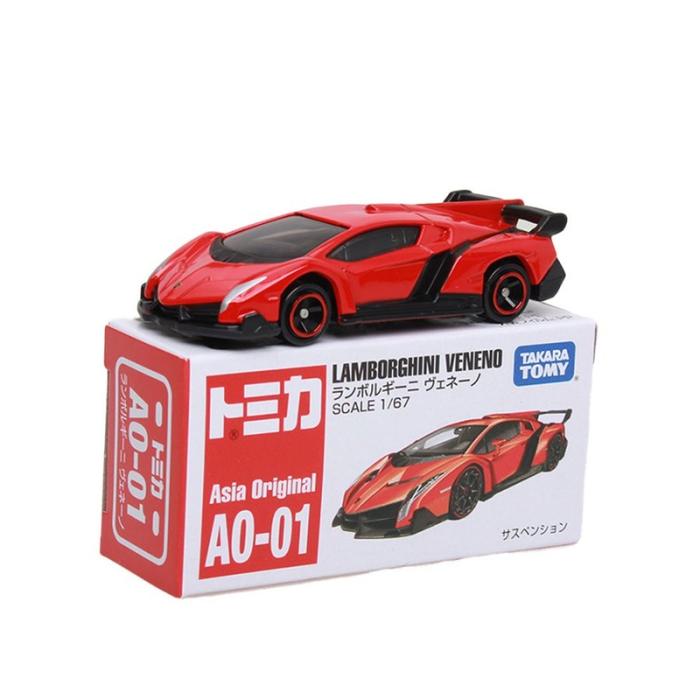 Gambar Tomica Reguler Murah Lamborghini Honda Civic Ferari Mini Cooper - A0-01 Veneno dari Clasik Shop undefined Tokopedia
