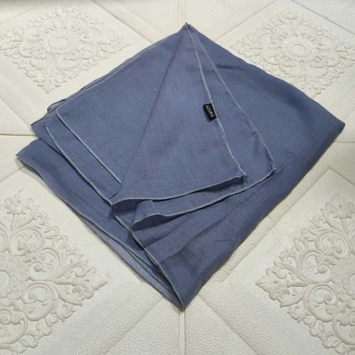 Gambar amanah.collection86 Kerudung Paris Premium Hijab Segiempat Voal - DENIM NO LOGO dari -Sovia- undefined Tokopedia