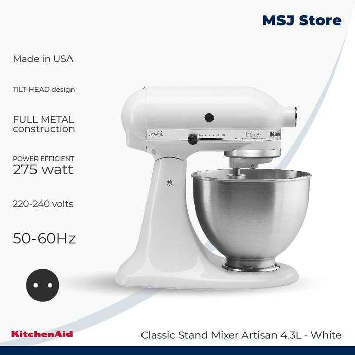 限定特価　KitchenAid Artisan ホワイト ミキサー 限定特価KitchenAid Artisan ホワイト ミキサー