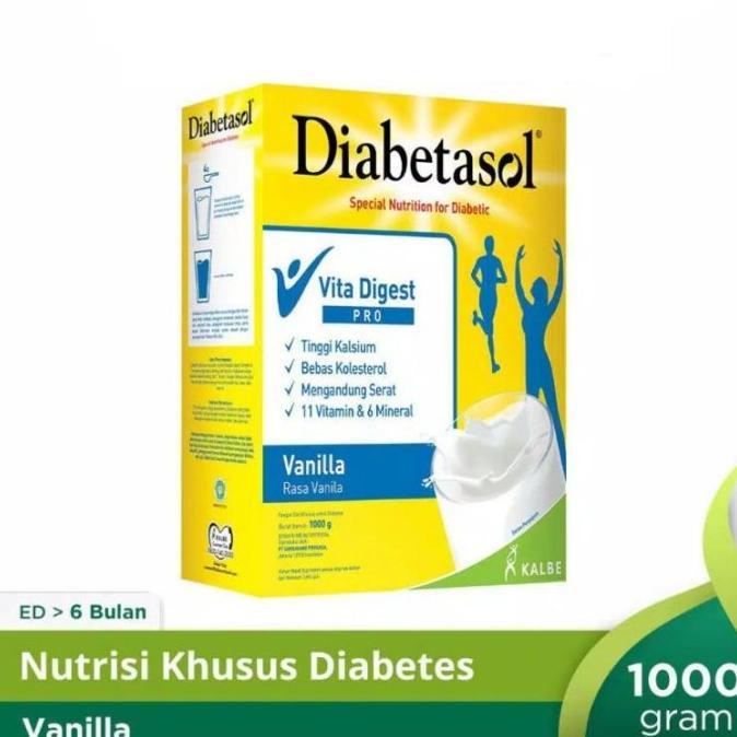 Gambar Diabetasol Vanila & Coklat 950Gr Saku - Vanila dari sakurajaya13 undefined Tokopedia