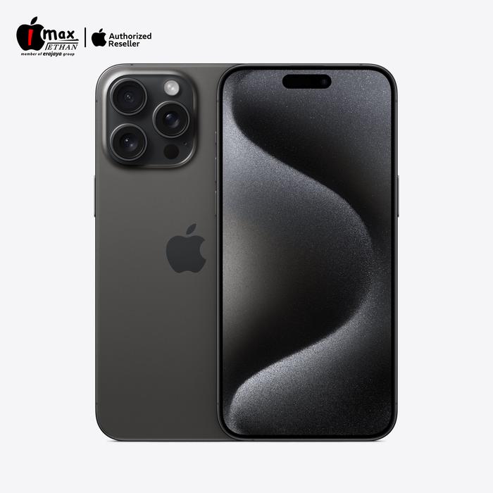 Gambar Apple iPhone 15 Pro Max Storage 1 TB New Garansi Resmi Indonesia - Black Titanium, 512 GB dari iMaxEthanOfficialShop undefined Tokopedia