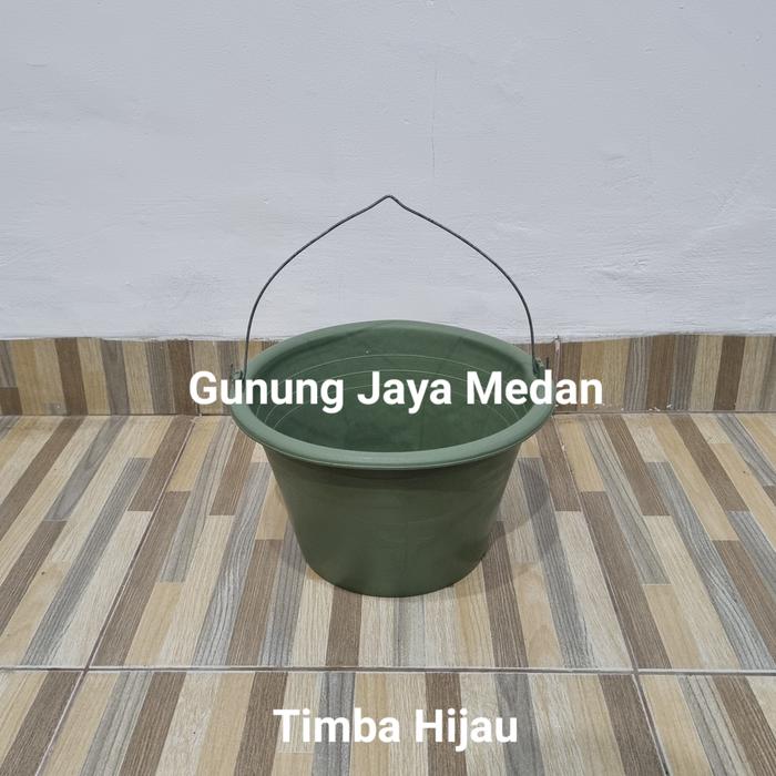 Gambar Timba Air Bergagang Timba Anti Pecah - Timba Hijau dari GJ.Medan undefined Tokopedia