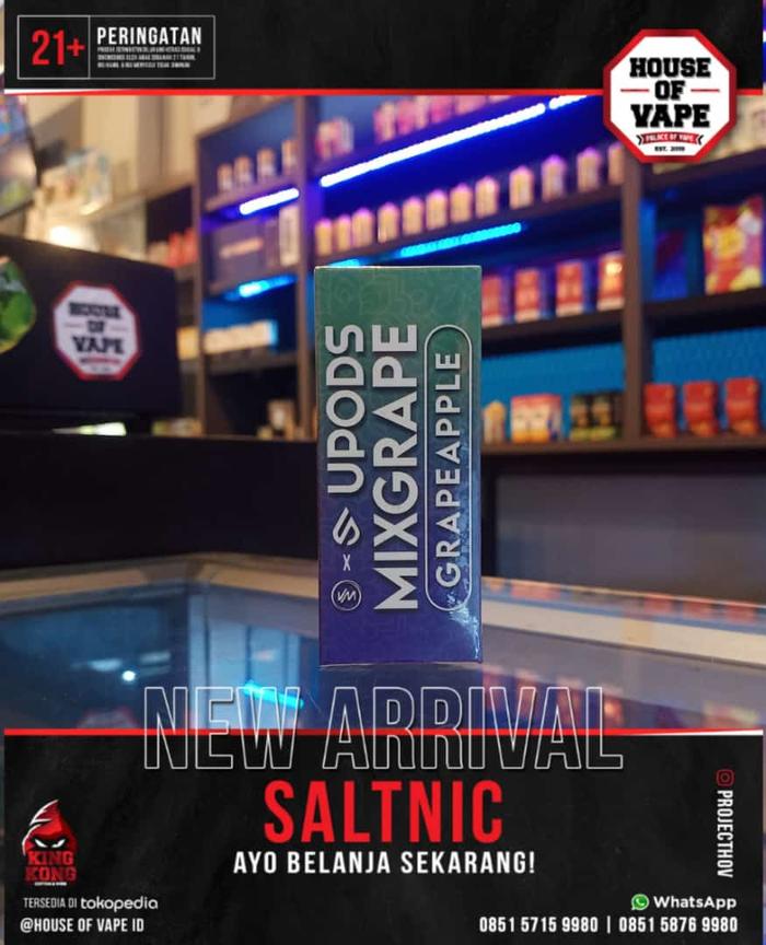 Gambar UPODS GRAPE ADDICTS - Grape Apple  dari House of Vape ID undefined Tokopedia