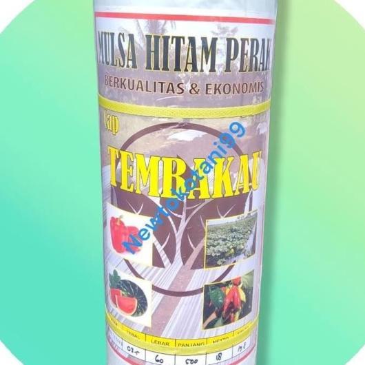 Gambar MURAH!!! 500M SATU ROLL MULSA HITAM PERAK CAP BADAK EMAS ATAU CAP - tembakau dari Mr. Diamond Dazz undefined Tokopedia