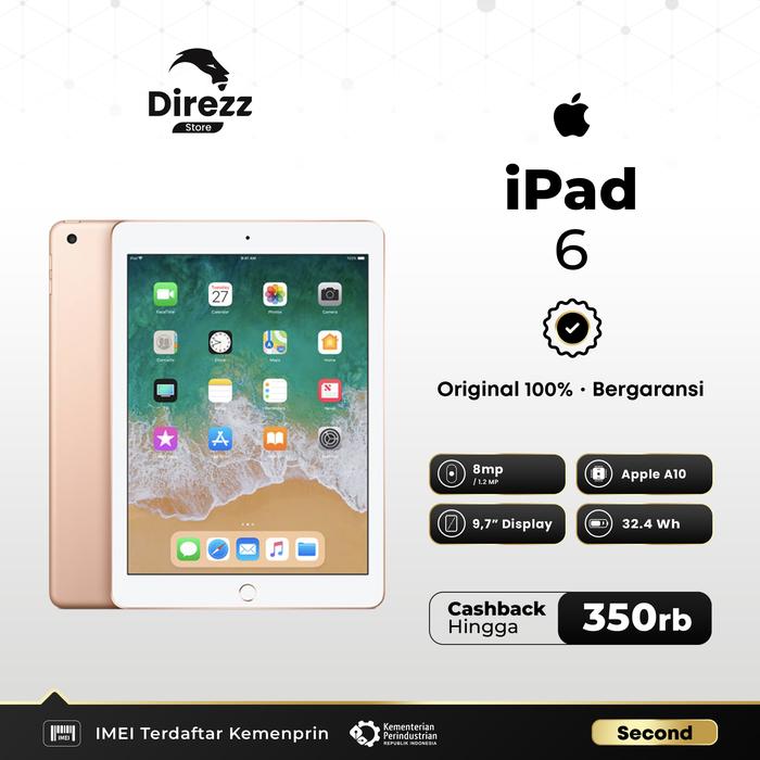 APPLE iPad IPAD WI-FI 32GB すま 2018 GD 