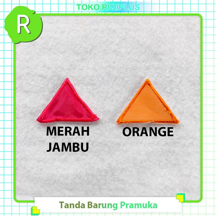 Gambar Tanda Barung/Regu Pramuka - Orange dari RIQIPLUS undefined Tokopedia