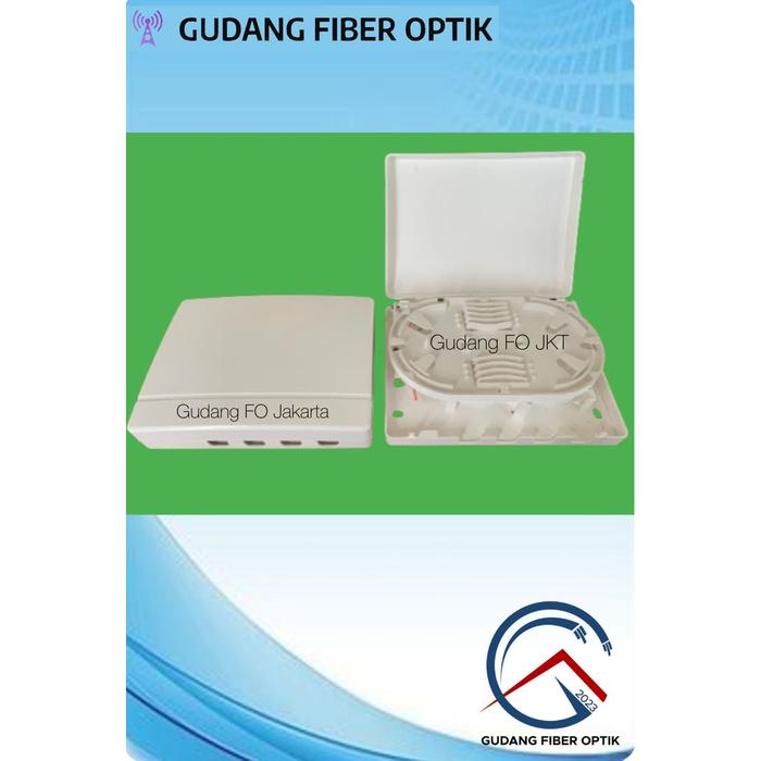 Gambar Roset FO 4C lengkap adaptor pigtail - Roset 4 Core Fiber Optik MURAH - kosongan dari Gudang FO JKT undefined Tokopedia