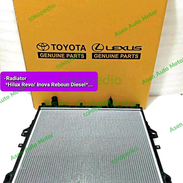 Jual Radiator Assy Hilux Revo/Innova Reborn Diesel Matic Original Denso ...