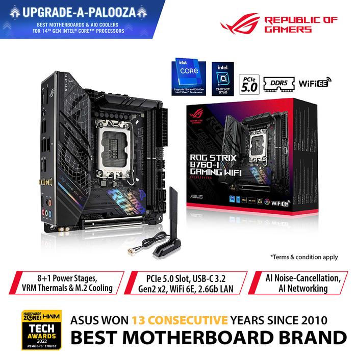 Jual Motherboard Asus ROG STRIX B760-I Gaming WIFI (LGA 1700