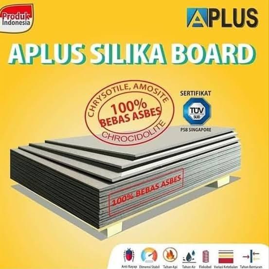 Gambar GRC board 3.5mm / papan silika Aplus 3.5mm - 1.20 m x 2.40 m anti air dari Triplek bintang mas undefined Tokopedia