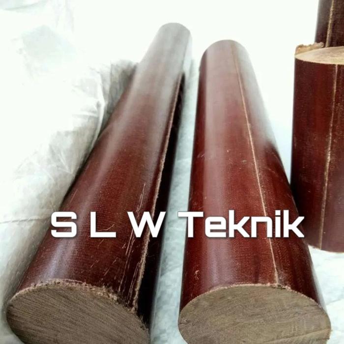 Gambar Novotex Rod dia. 55mm x 100cm Pertinax Ebonit Batangan dari S L W undefined Tokopedia