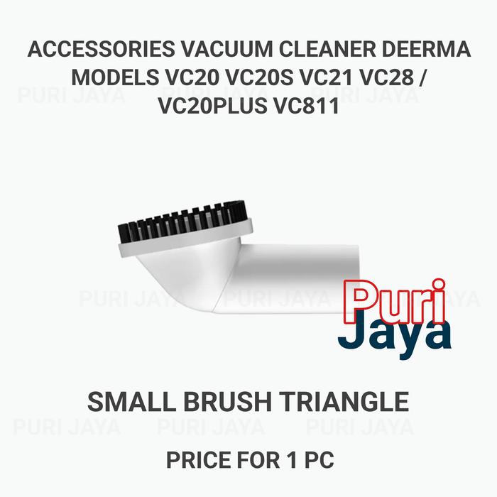 Gambar Deerma VC20 Plus VC21 VC20S Head Brush Nozzle Dust Box Adapter Charger - Small BrushHead dari Puri Jaya_NEW undefined Tokopedia