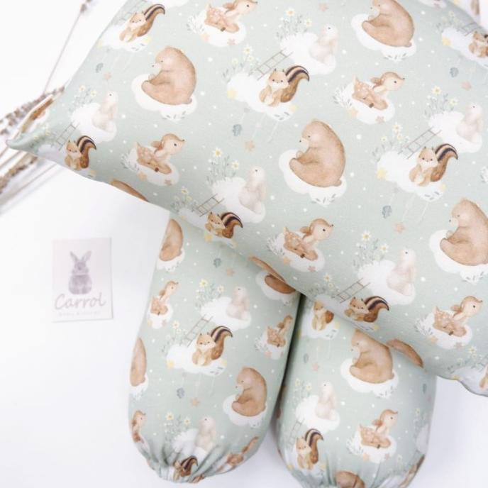 Gambar Carrol Baby Pillow & Bolster Baby - Bantal Guling Tencel Baby Batch 2 - Animals Forest, Bolster dari tukoknorrr undefined Tokopedia