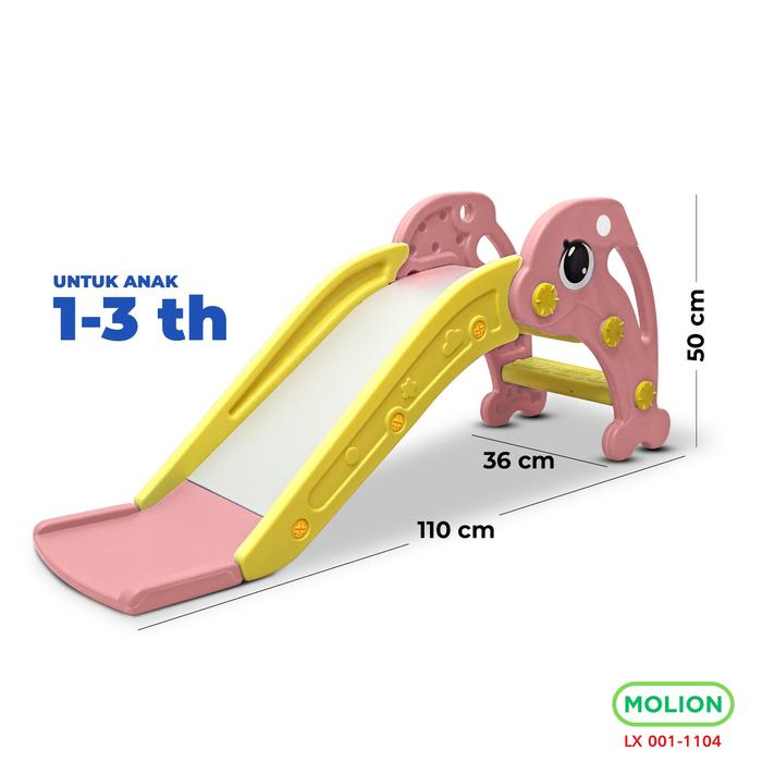 Gambar SPEEDS Ayunan Anak Mainan Ayunan Kuda Kudaan Bermain Karakter Lucu Playground Playgym  HDPE 001-M1310 - 1104PNK dari Speedshome undefined Tokopedia