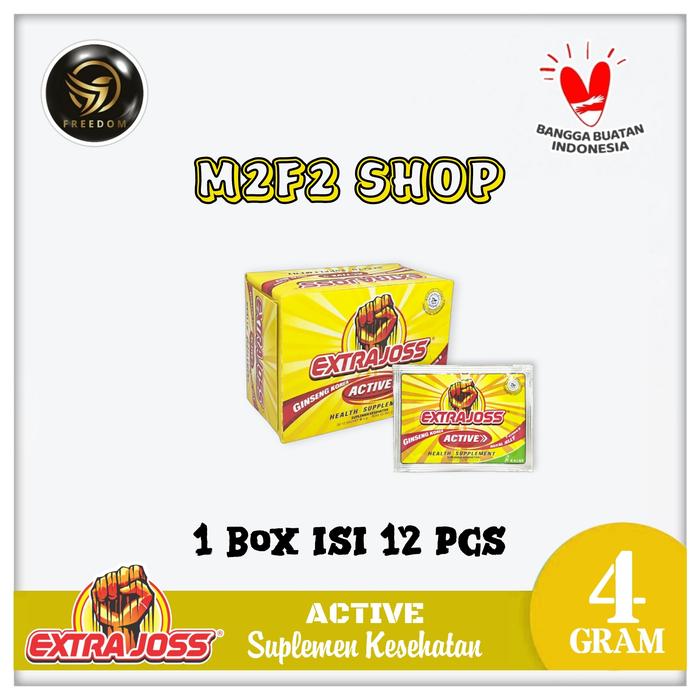 Gambar Extra Joss Active Royal Jelly Original Serbuk Sachet - 4 gr (1 Box) dari M2F2 Shop - Paseban undefined Tokopedia