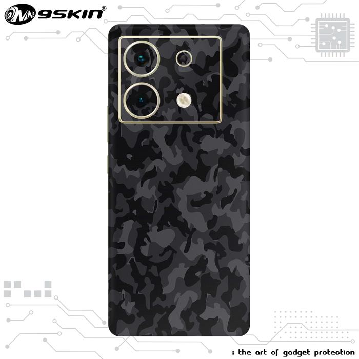Gambar 9Skin - Infinix Zero 30 5G Skin Protector - 3M Special Textures - Black Army, Back Only dari 9SKIN Premium Kota Administrasi Jakarta Barat Tokopedia