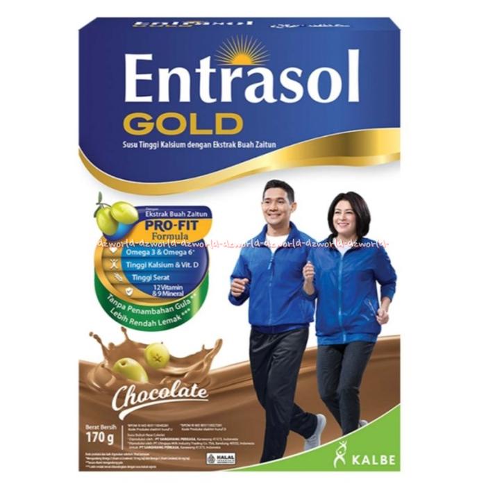 Gambar Entrasol Gold 170gr Chocolate Vanilla Susu High Kalsium untuk 51+ - 1 dari dzworld undefined Tokopedia