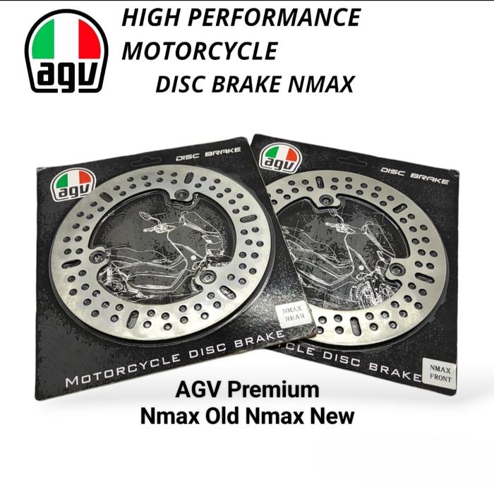Gambar Disc Scarlet Original - Piringan Cakram Set Depan/Belakang NMAX OLDNEW - AGV Premium Set, Nmax Old NewNeo dari @Pin Acc Motor@ undefined Tokopedia