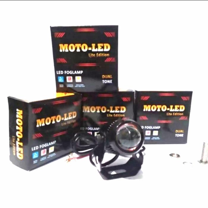 Gambar lampu mini d2 laser moto led + BONUS SAKLAR dari Bangkit Acc undefined Tokopedia