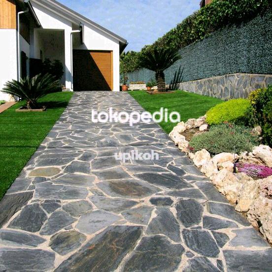 Jual Lantai taman batu alam abu abu - Kab. Lebak - upikoh | Tokopedia
