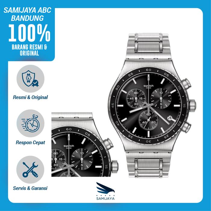 Swatch Night Flight Watch YVS444GC Swatch Irony Chrono Night Flight