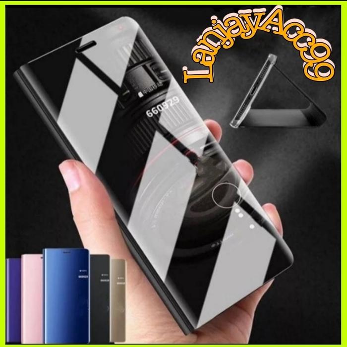 Jual Flip Cover Xiaomi Redmi Note Flip Case Clear View Standing