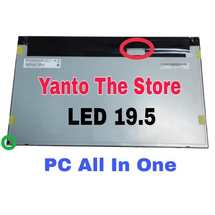Gambar Layar LED LCD PC ALL IN ONE HP 20-c006I M195RTN01.0 PC AIO 19.5 Inch dari Yanto The Store undefined Tokopedia