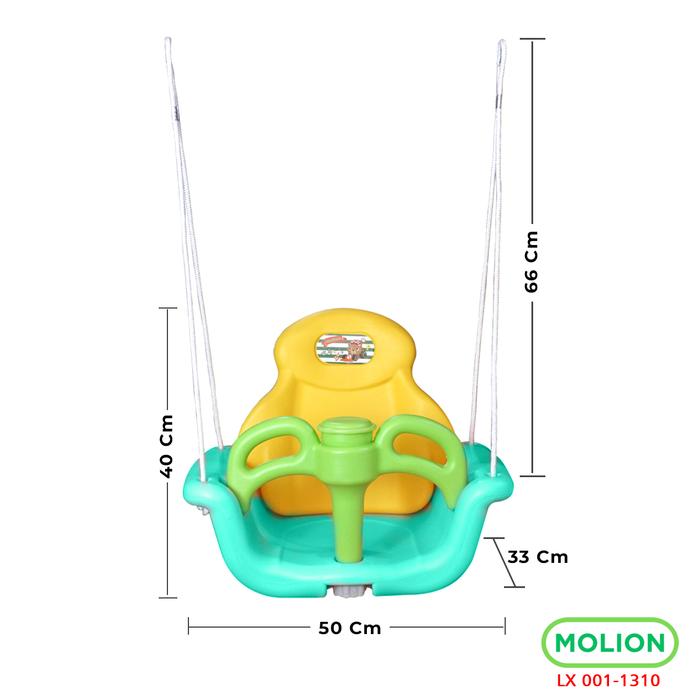 Gambar SPEEDS Ayunan Anak Mainan Ayunan Kuda Kudaan Bermain Karakter Lucu Playground Playgym Seru 001-M1310 PINK - 1310BRU dari Speedshome undefined Tokopedia