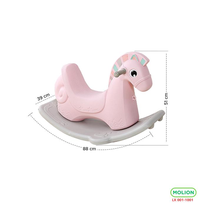 Gambar SPEEDS Ayunan Anak Mainan Ayunan Kuda Kudaan Bermain Karakter Lucu Playground Playgym Seru 001-M1310 PINK - 1001PNK dari Speedshome undefined Tokopedia