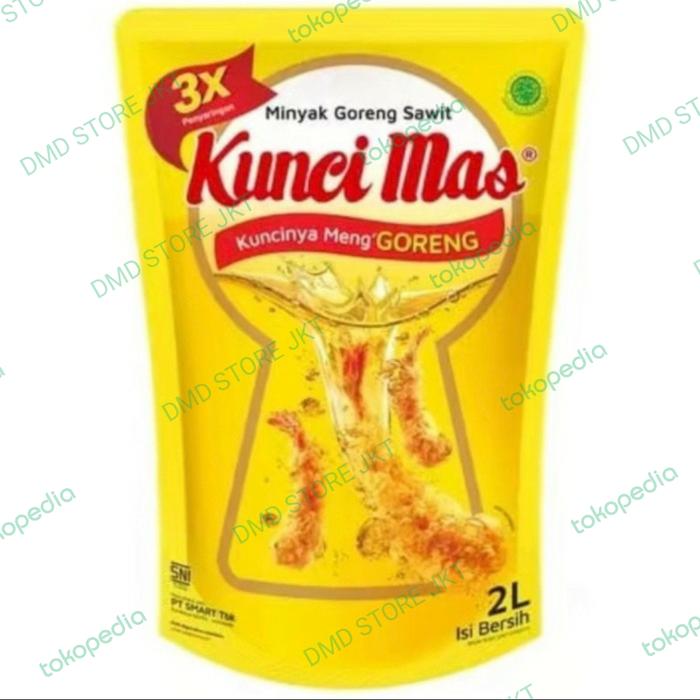 Gambar MINYAK GORENG 2Ltr Tropical / Fortune / Bimoli/ Sunco- kemasan Btl/Ref - KunciMas 2 Ltr, 2 l dari DMD STORE JKT undefined Tokopedia