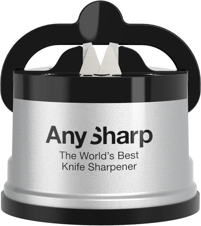 Gambar ANYSHARP The Worlds Best Knife Sharpener Premium Quality Durable 100% Original Made in UK [ONLY PRE ORDER] - SILVER dari DRFLIGHT undefined Tokopedia