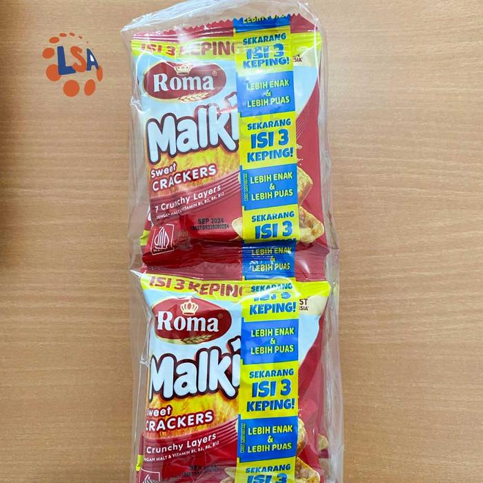 Gambar Roma Malkist Crackers Renceng isi 10 - Sweet Crackers dari Laristama Sejahtera undefined Tokopedia