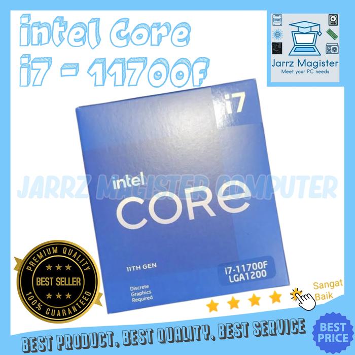 Gambar Processor Intel core i7 11700F socket 1200 Processor i7 Gen 11 1200 dari Jarrz Magister Computer undefined Tokopedia